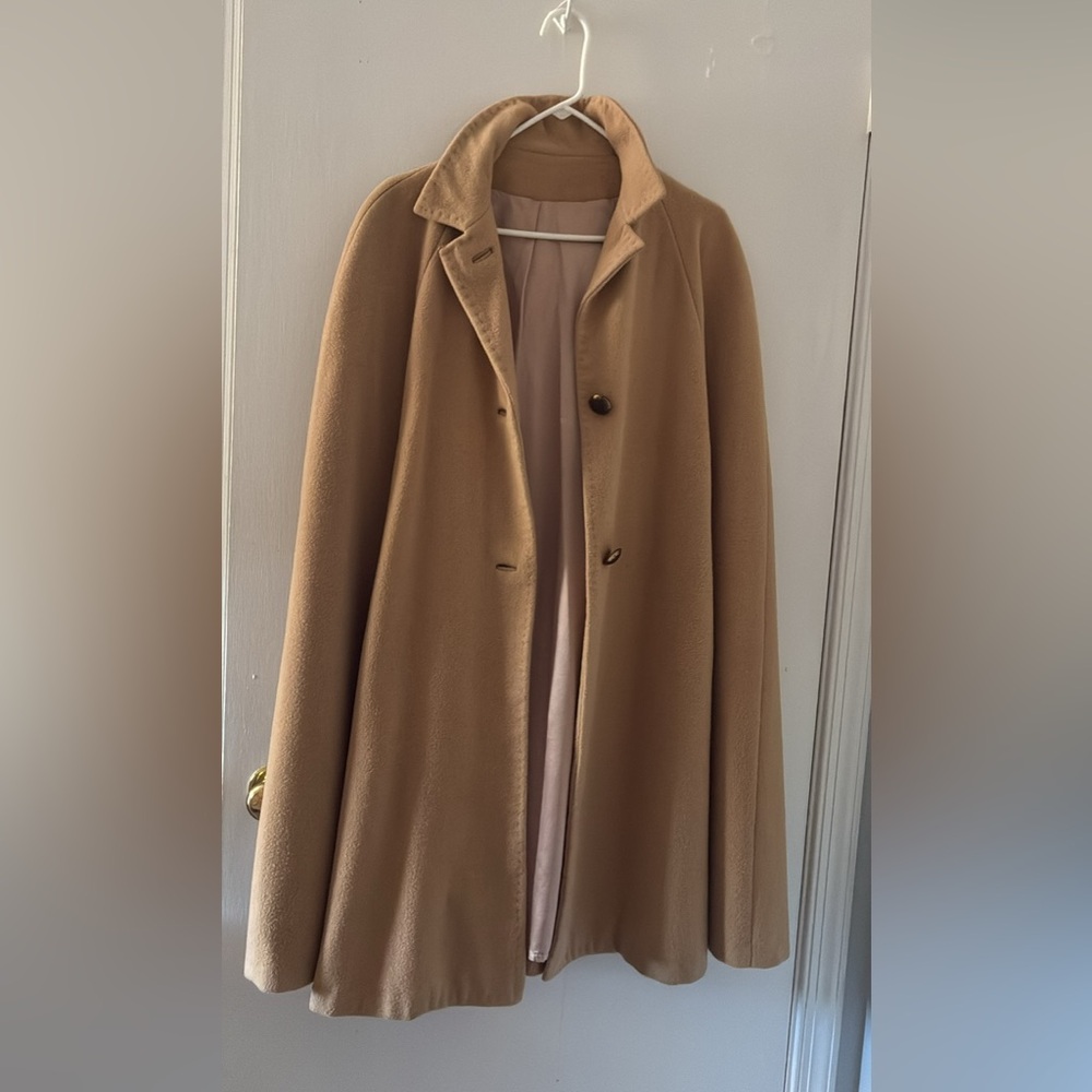 Classic Camel Women's Cape Coat